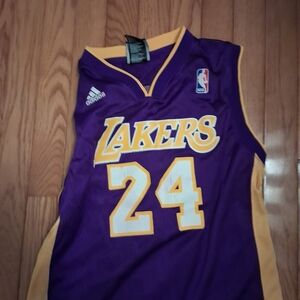Adidas Purple and Gold NBA Jersey
